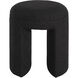 Amrah 16.93 inch Black Stool