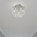 Elizabeth 6 Light 18 inch Brushed Nickel Flush Mount Ceiling Light