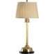 Newport Mansions 60.00 watt Antique/Natural Black Table Lamp Portable Light