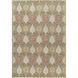 Caesar 180 X 144 inch Khaki, Cream, Taupe, Camel, Olive, Butter, Tan Rug