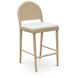 Claire 40.5 inch Natural Counter Stool