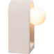 Ambiance Collection 1 Light 4.75 inch Bisque Wall Sconce Wall Light