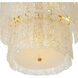 Almeria 18 Light 31.89 inch Antique Brass Chandelier Ceiling Light