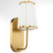 Belinder 5.75 inch Aged Brass Wall Mount Wall Light