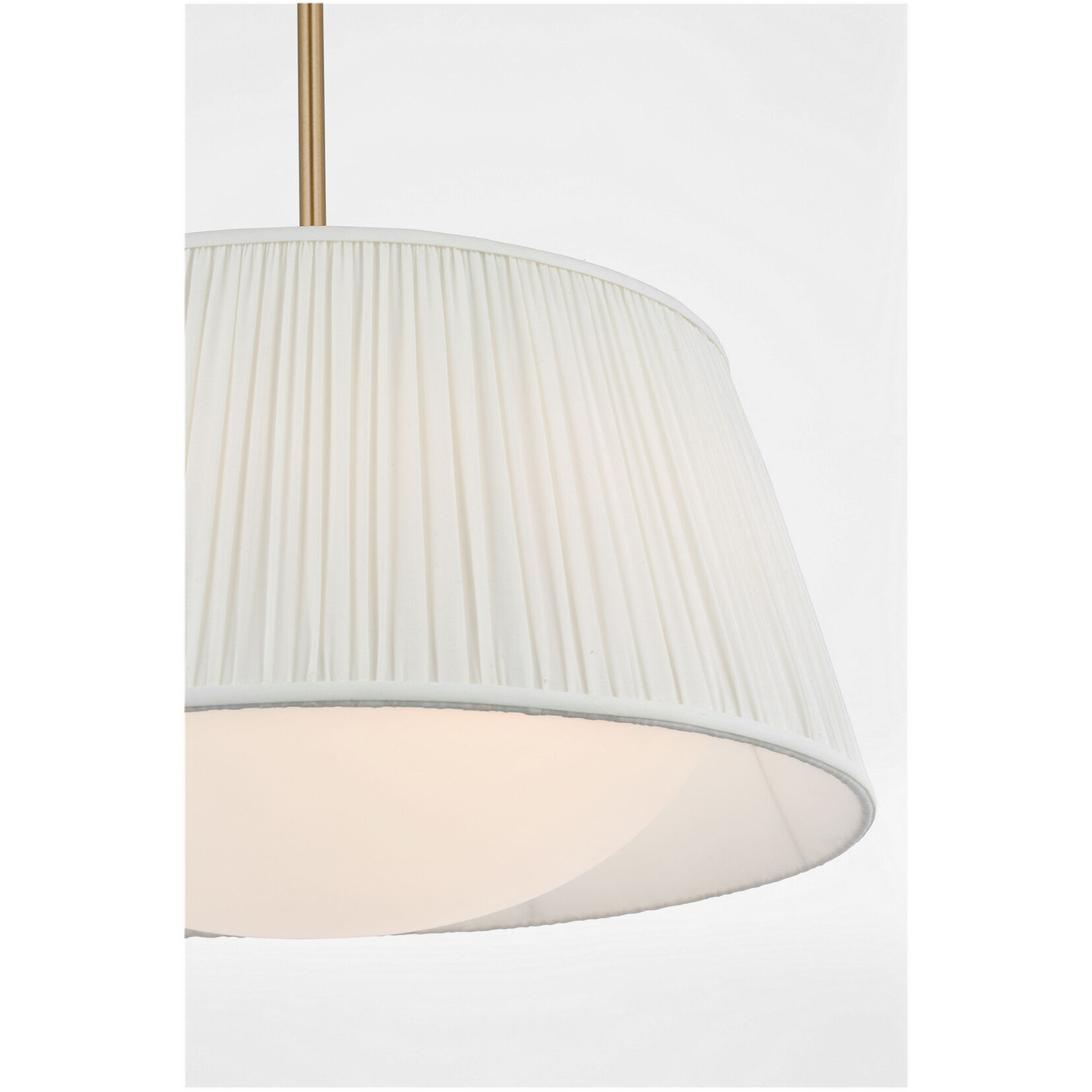 Vilera LED 18.13 inch Satin Brass Pendant Ceiling Light