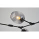 Canada 5 Light 16.5 inch Black Chandelier Ceiling Light