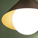 Alora Mood Remy 1 Light 13.5 inch Matte Black Flush Mount Ceiling Light
