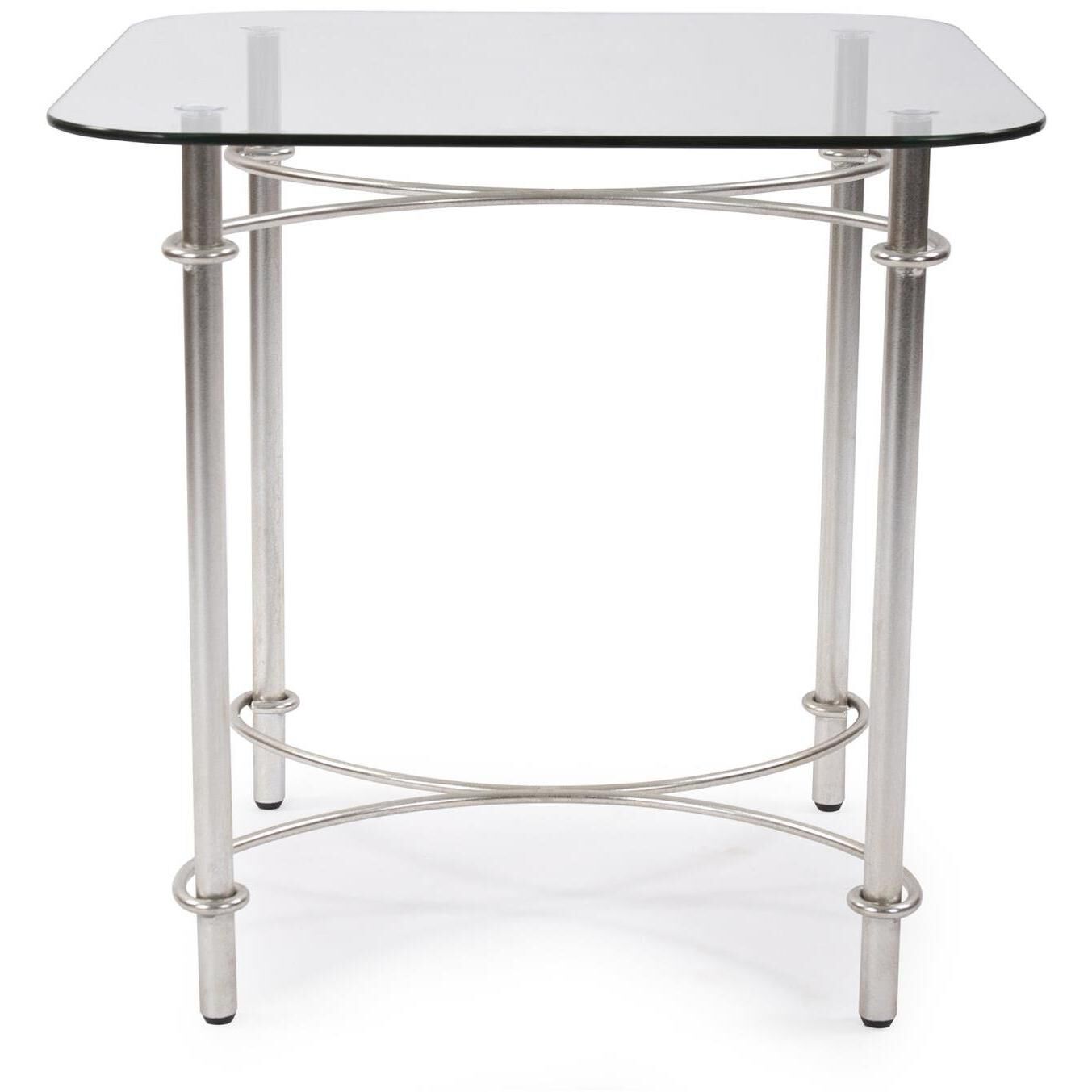 Laurel 24 X 24 inch Silver Side Table
