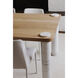 Century 88 X 42 inch White Dining Table