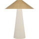 Kelly Wearstler Miramar2 21.25 inch 25.00 watt Porous White Porcelain Accent Lamp Portable Light
