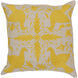 Otomi 18 inch Lime, Light Gray Pillow Kit