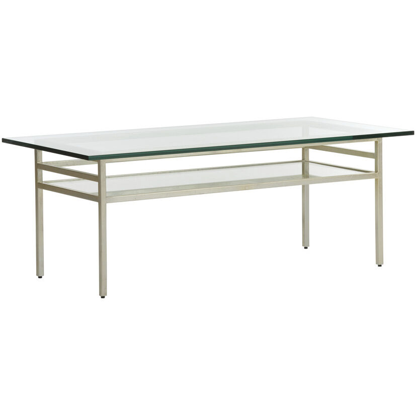 Treasury 48 X 18.25 inch Silver Coffee Table