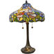 Madrina 24.5 inch 75.00 watt Bronze Tiffany Table Lamp Portable Light