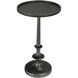 Terni 20 X 12 inch Matte Black Side Table