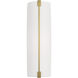 Thom Filicia Bergen Sconce Wall Light in Burnished Brass