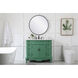 Danville 42 X 21 X 36 inch Vintage Mint Vanity Sink Set