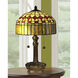 Evelyn 20 inch 60.00 watt Antique Bronze Table Lamp Portable Light