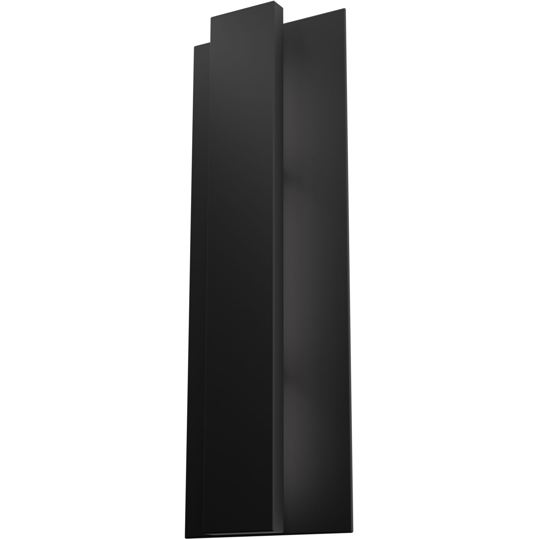 Canoga 20 inch Matte Black Outdoor Wall Light, Large
