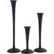 Trumpet 16 X 3.25 inch Candleholder, Set of 3
