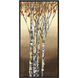 Wind in the Trees Brown and Orange and Neutral Canvas, The Studio