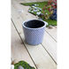 Terracotta Blue and White Outdoor Planter, Set of 4