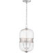 Gregory 3 Light 9 inch Polished Chrome Pendant Ceiling Light
