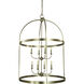 Heidelberg 8 Light 34 inch Satin Pewter Foyer Chandelier Ceiling Light