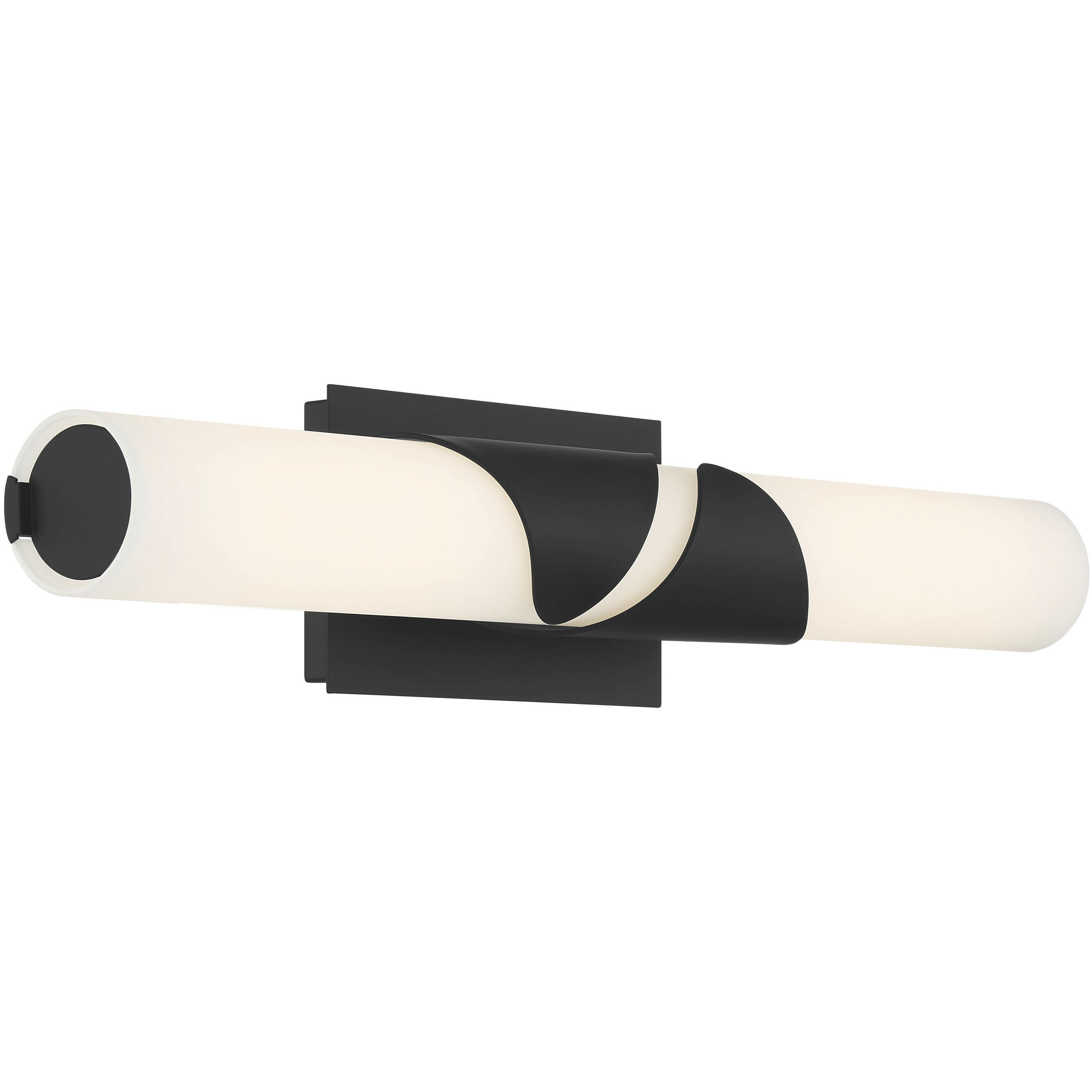 Grafton LED 24 inch Dark Matte Black Vanity Light Wall Light