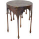 Copperworks 22 X 17 inch Brown Accent Table