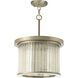 Point Dume&trade; Sequit Point 3 Light 14 inch Antique Nickel Semi-Flush Convertible Ceiling Light, Design Series
