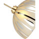 Chroman Empire 1 Light 16 inch Satin Gold Pendant Ceiling Light