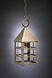 York 1 Light 6 inch Antique Copper Hanging Lantern Ceiling Light in Clear Glass