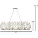 Bask 8 Light 48 inch Gold Dust Linear Pendant Ceiling Light