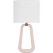 Jori Bath Wall Light in Aged Brass and Blush