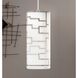 Bayman 1 Light 4.96 inch Chrome Mini Pendant Ceiling Light