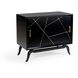 Wildwood Black/Red/Polished Cabinet