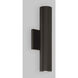 Caliber LED 14 inch Bronze Outdoor Wall Light, dweLED