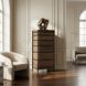 Seoul 26 X 24 inch Dark Walnut Consoles, Tallboy