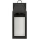 Burton LED 16.75 inch Black Outdoor Wall Lantern