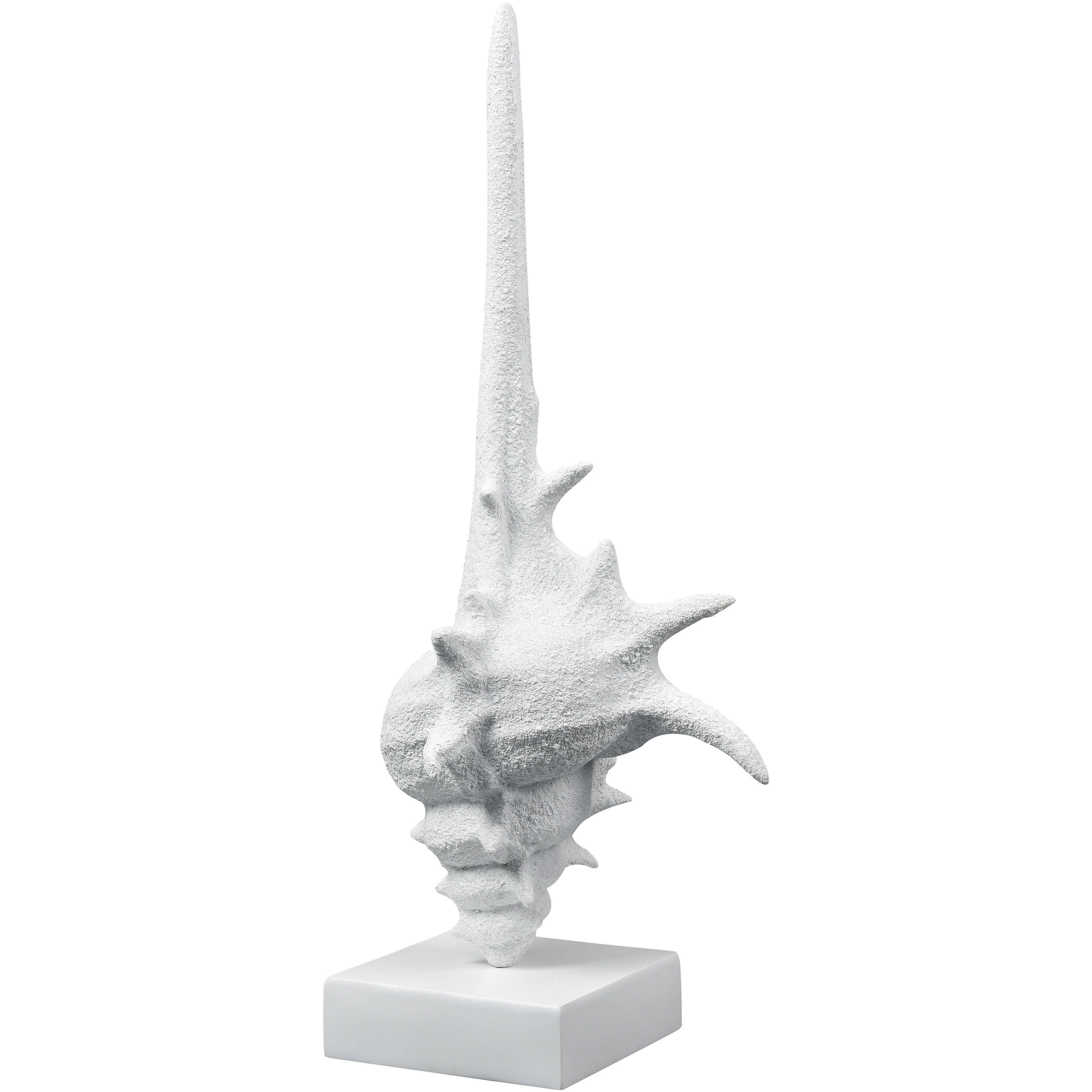 Tigertail Textured White Shell