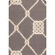 Frontier 36 X 24 inch Dark Brown, Cream, Khaki Rug