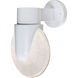 Prada 1 Light 9 inch White Wall Sconce Wall Light