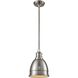 Carolton 1 Light 8 inch Brushed Nickel Mini Pendant Ceiling Light