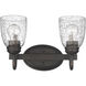 Parrish Vanity Wall Light in Rubbed Bronze