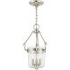 Rockford 3 Light 10.5 inch Polished Nickel Pendant Ceiling Light