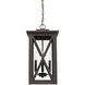 Avondale 4 Light 11 inch Oiled Bronze Outdoor Hanging Lantern
