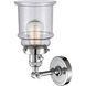 Franklin Restoration Canton LED 7 inch Polished Chrome Sconce Wall Light, Franklin Restoration