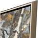 Birch Tree Green and Blue and Brown and Orange Canvas