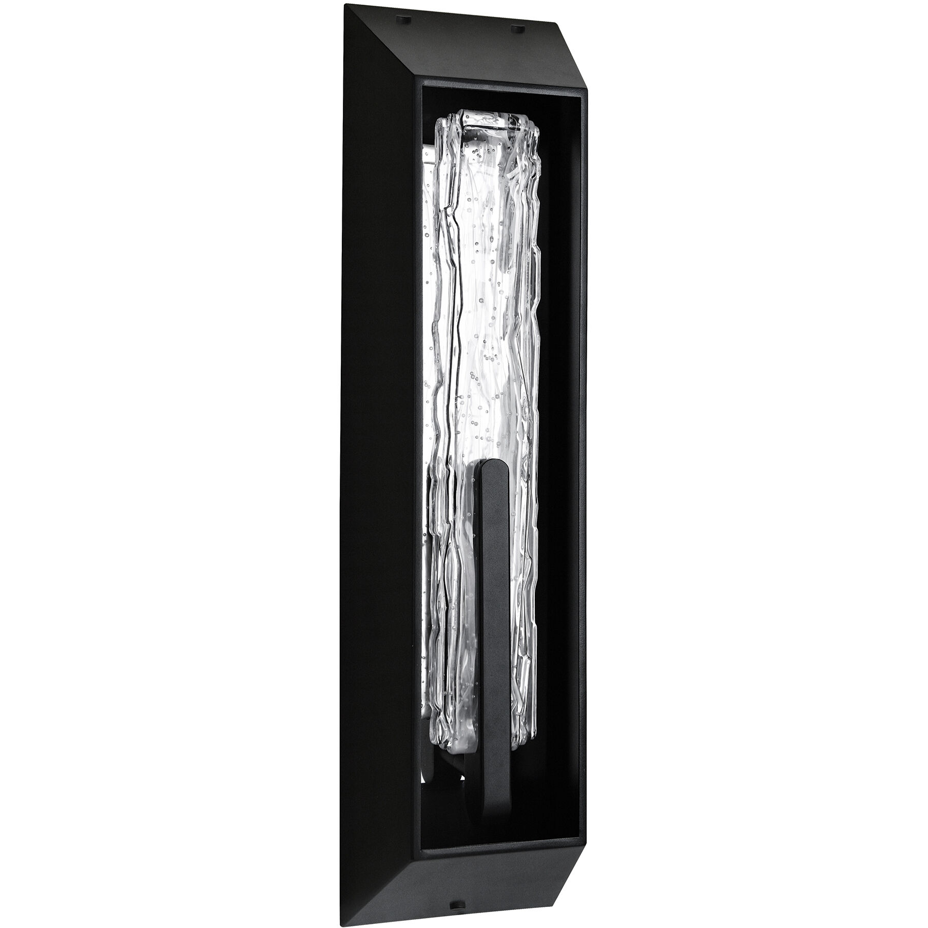 Curva LED 24 inch Sand Black Outdoor Wall Light