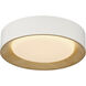 Maddy 13.75 inch Matte White Flush Mount Ceiling Light